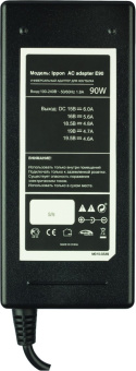 Блок питания для ноутбука Ippon E90 универсальный (18-20V, 90W, 11 сменных разъемов питания)