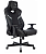 Кресло Knight Thunder 5X (эко.кожа, мех. качания, крест. металл, до 150 кг) Черный
