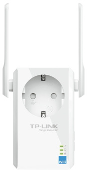 Ретранслятор Wi-Fi сигнала TP-Link TL-WA860RE N300, 2.4 ГГц, 100 Мбит/с, PoE, белый