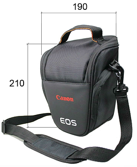 Сумка для камеры NEMA для компактных камер SONY и CANON (внутр. размеры 120x120х80мм) черный