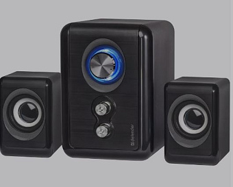 Акустическая система Defender V11 2.1 11 Вт, черный