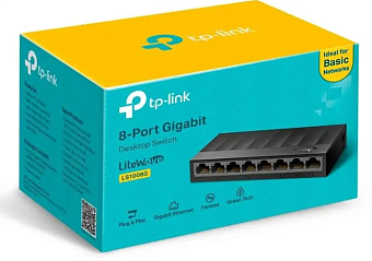 Коммутатор 8 port TP-Link LS1008G 1000 Мбит/сек