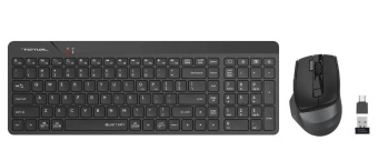 Комплект беспроводной (клавиатура+мышь) A4Tech Fstyler FG2400 Air2 Wireless черный