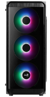 Корпус Aerocool SI-5200 Frost (Mid Tower, 2*USB2.0, 1*USB3.0, ATX, без БП) Black