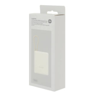 Внешний аккумулятор 10000 mAh_ Xiaomi 33W Wireless Power Bank Tan (Integrated Cable)