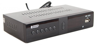 Тюнер TV Сигнал Эфир HD-225 DVB-T2, черный