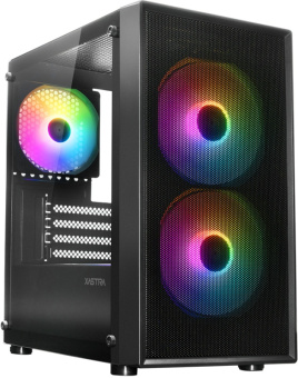 Корпус XASTRA A305M FRGB mATX чёрный