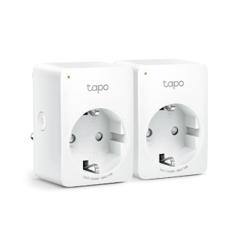 Умная розетка TP-Link Tapo P100 (2-pack) Wi-Fi белый