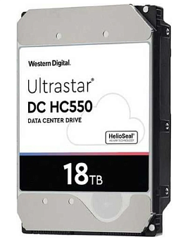 Жесткий диск SATA 18Tb WD Ultrastar DC HC550 7200rpm 512Mb SATA-3