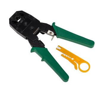 Клещи обжимные REXANT 8P8C/6P6C/4P4C (ht-200), заделка витой пары (ht-318М)