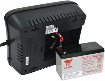 ИБП Powercom Spider  SPD-850N 850 ВА (8 х Euro розеток: 4 с резервным питанием, 4 с фильтрацией)