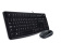 Комплект проводной (клавиатура+мышь) Logitech MK120 Desktop USB черный