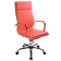 Кресло Бюрократ CH-993 (эко.кожа, мех. качания, крест. металл хром, до 120 кг) Оранжевый