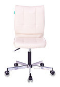 Кресло Бюрократ CH-330M (эко.кожа, без мех. качания, крест. металл, до 120 кг) Бежевый