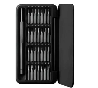 Набор инструментов HOTO 28-in-1 Precision Screwdriver Set, тёмно-серый