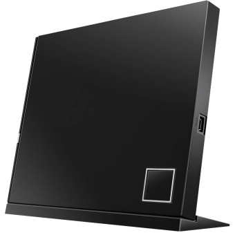 Внешний привод Blu-Ray ASUS [SBW-06C2X-U] USB2.0 Black BD-ROM BD-R/RE DVD±R/RW DVD-RAM CD-ROM CD-RW RTL