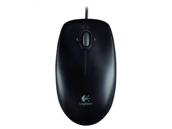 Мышь проводная Logitech M100 Optical USB Grey