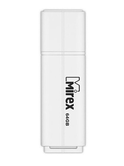 Флешка 64Gb Mirex Line USB белый