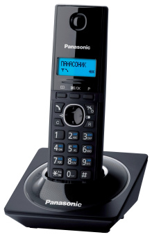 Радиотелефон Panasonic DECT KX-TG 1711 RUB (АОН, черный)