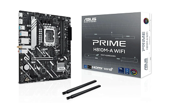 Материнская плата Socket-1851 ASUS PRIME H810M-A WIFI (H810) 2*DDR5 HDMI DP mATX
