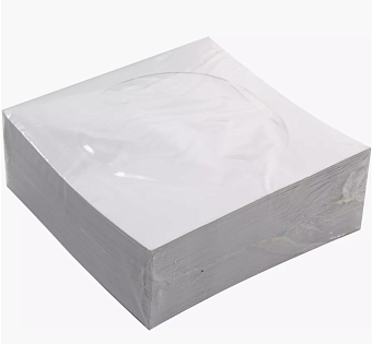 Конверты для CD Buro 125x125мм без окна белый клеевой слой 80г/м2