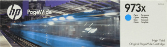 Картридж струйный HP 973 (F6T81AE) для HP PageWide 452/477, голубой