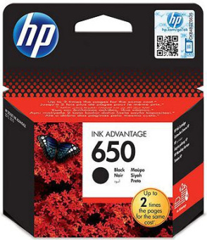 Картридж струйный HP 650 (CZ101AE) для HP DeskJet Ink Advantage 2515/2516, черный