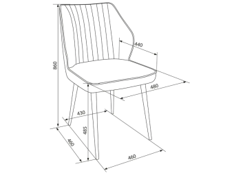 Кресло Бюрократ CH-K5 т.бежевый Holland 61 металл черный на ножках