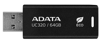 Флешка .64Gb ADATA UC320 USB3.2 черный