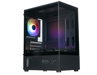 Корпус XASTRA Q300M 3FRGB mATX Black