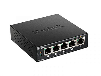 Коммутатор 5 port D-Link DES-1005P/B1A 100 Мбит/сек 4*PoE