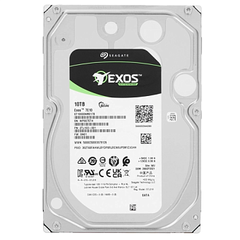 Жесткий диск SATA 10Tb Seagate Exos 7E10 7200rpm 256Mb SATA-3