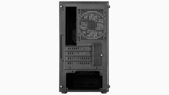 Корпус Aerocool Trinity Mini-G-BK-v2 (MidiTower, 2*USB3.0, 1*USB2.0, mATX, без БП) Black
