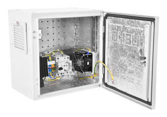 Шкаф коммутационный ЦМО ШТВ-НЭ-5.5.3-3ВВА-Т1 настенный 11U 500x300мм пер.дв.стал.лист задн.дв.спл.стал.лист IP54 серый