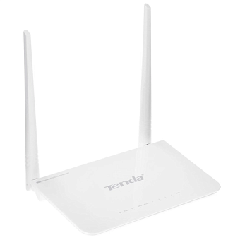 Wi-Fi роутер Tenda F300 N300 2.4 ГГц, 100 Мбит/с, белый