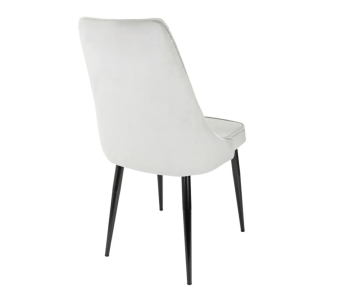 Кресло Бюрократ CH-K4 св.серый Holland 09 металл черный на ножках