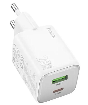 Сетевое зарядное устройство Hoco N41 20W Almighty USB-C белый