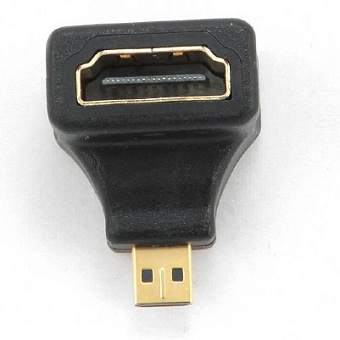 Кабель-переходник HDMI (f) < - > micro HDMI (m), Cablexpert (угловой)