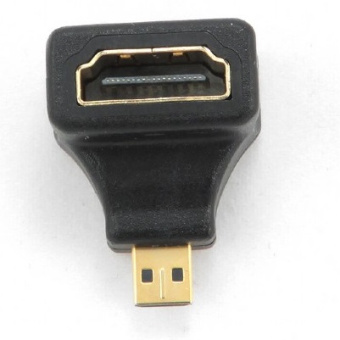 Кабель-переходник HDMI (f) < - > micro HDMI (m), Cablexpert (угловой)
