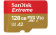 Карта памяти microSD 128Gb SanDisk EXTREME Class 10, UHS-I без SD адаптера