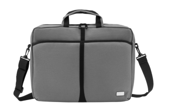 Сумка для ноутбука 17'' Digma W-210  полиэстер серый/черный