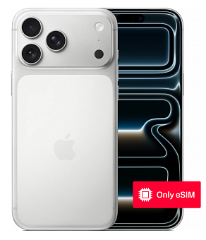 Смартфон Apple iPhone 17 Pro Max 2Tb Silver (без RuStore, Only eSim)