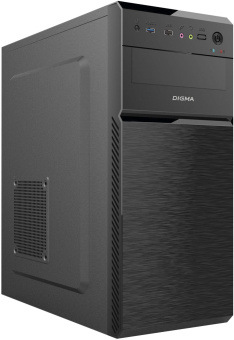 Корпус Digma DC-ATX101-U2 USB2.0 ATX Black