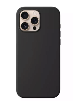 Чехол для смартфона Apple iPhone 16 Pro Max 6.9" - Silicone Case (Button, Magsafe), черный