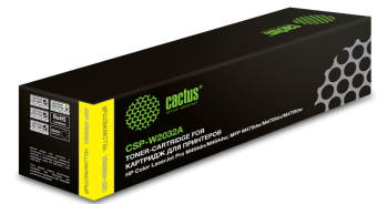 Картридж лазерный Cactus CSP-W2032A для HP LJ M454/MFP M479 желтый
