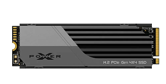 Накопитель SSD M.2 2Tb Silicon Power XS70 (PCI-E 4.0 x4, 7300/6800 Мбайт/сек)