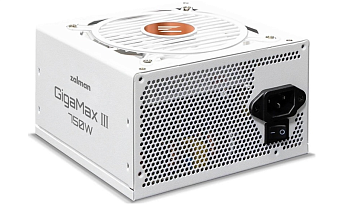 Блок питания 750W Zalman ZM750-GV3 WH 120mm, 80 PLUS Bronze, белый