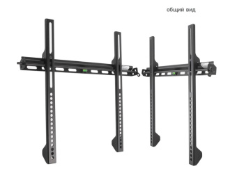 Крепление для телевизора Kromax VEGA-11 (22"-65", настенное, фиксированный, max 50кг) Black