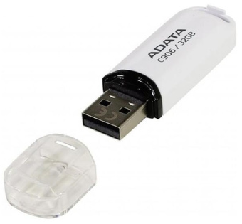 Флешка .32Gb ADATA [C906] USB белый