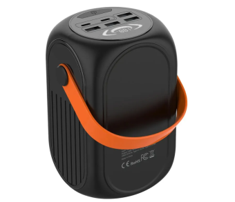 Внешний аккумулятор 60000 mAh_ Cactus CS-PBFSUD-60000 60000mAh 80W 4.5A USB-A/USB-C черный
